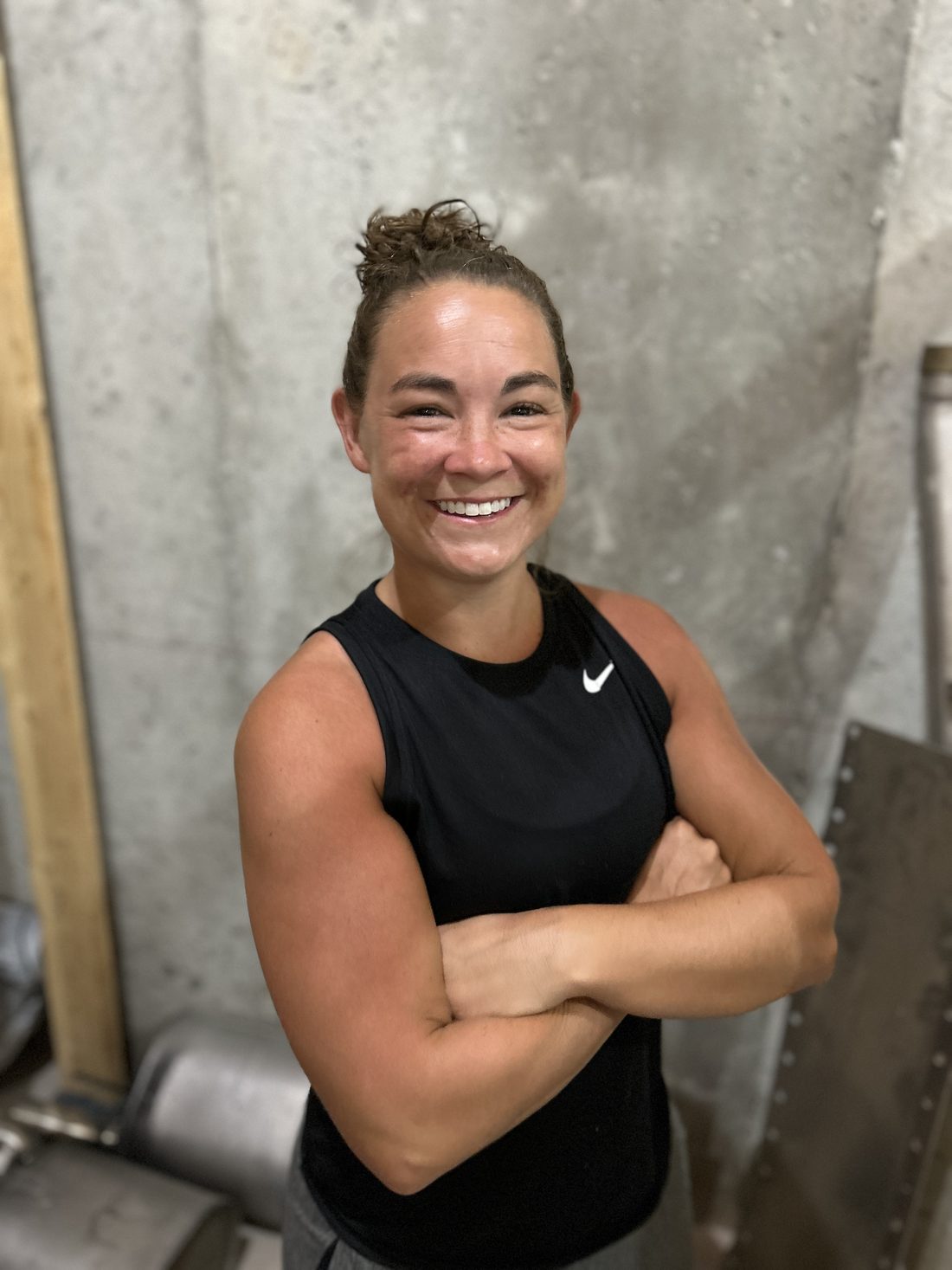 Coach Abbey, founder of Top Guns Fitness